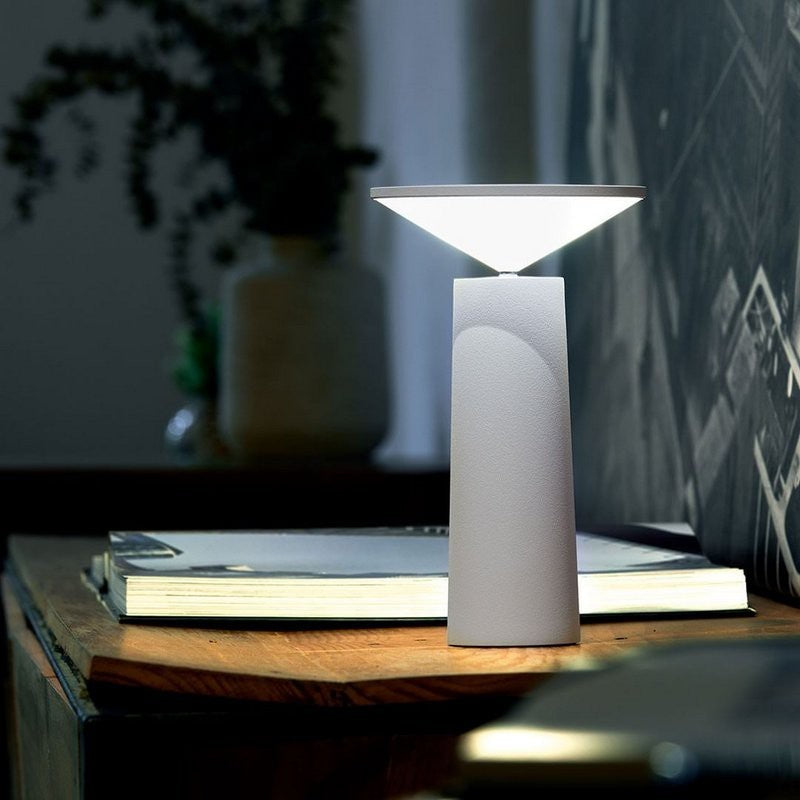 GlowBeam - Lampe de Table LED Moderne avec Tête Rotative