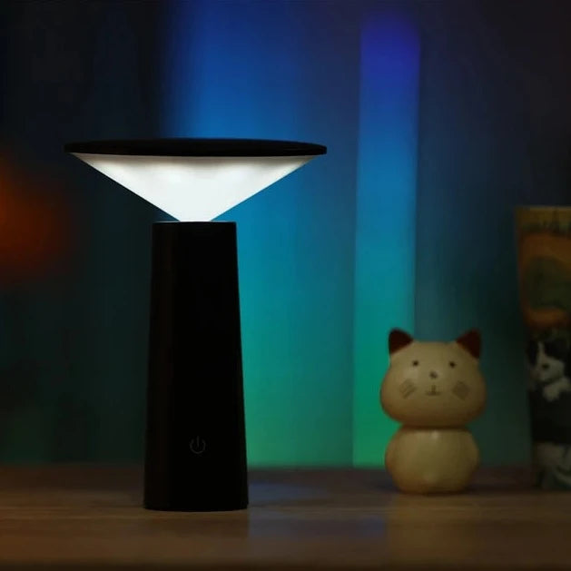 GlowBeam - Lampe de Table LED Moderne avec Tête Rotative