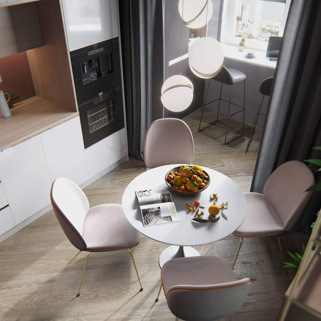 Suspension Mondsichel en Acryl et Laiton - Éclairage LED Moderne et Élégant