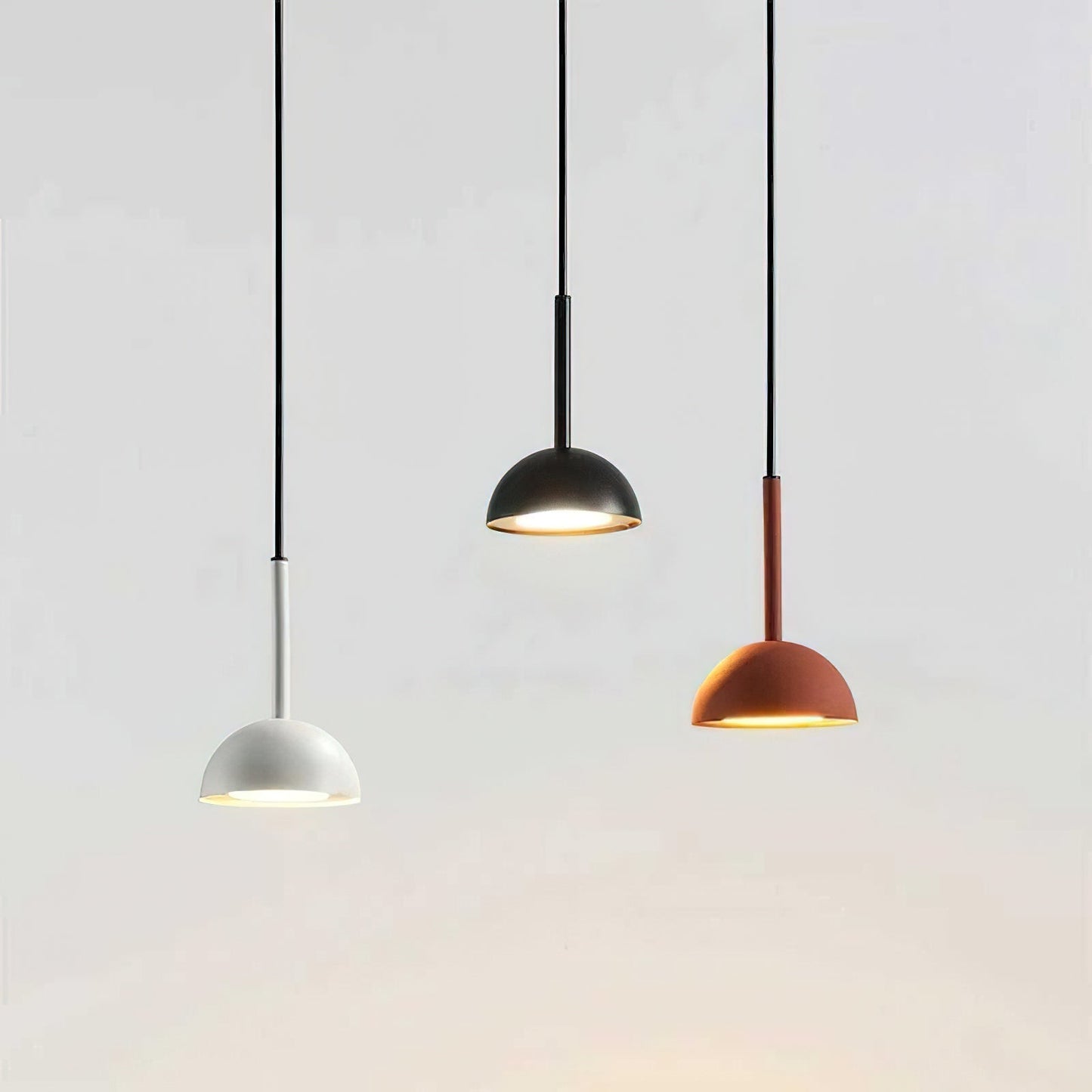 Suspension Cupolina - Lampe Moderne en Métal avec LED Intégrée