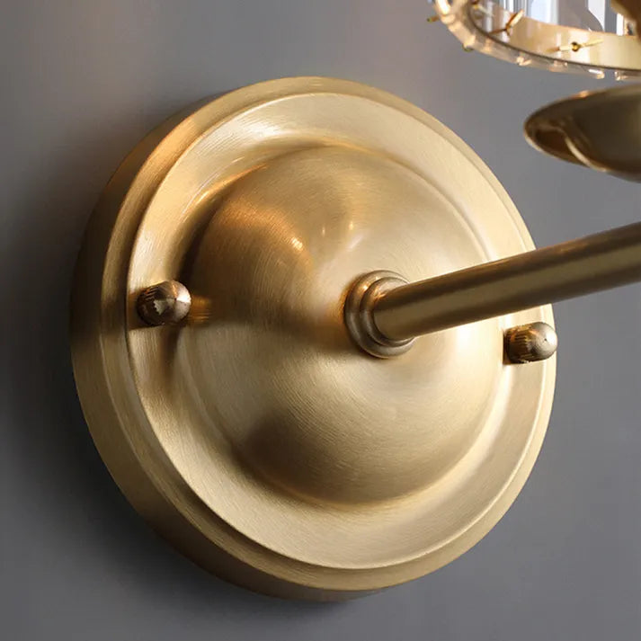 Applique Murale Vintage Luxe en Cristal – Élégance et Raffinement