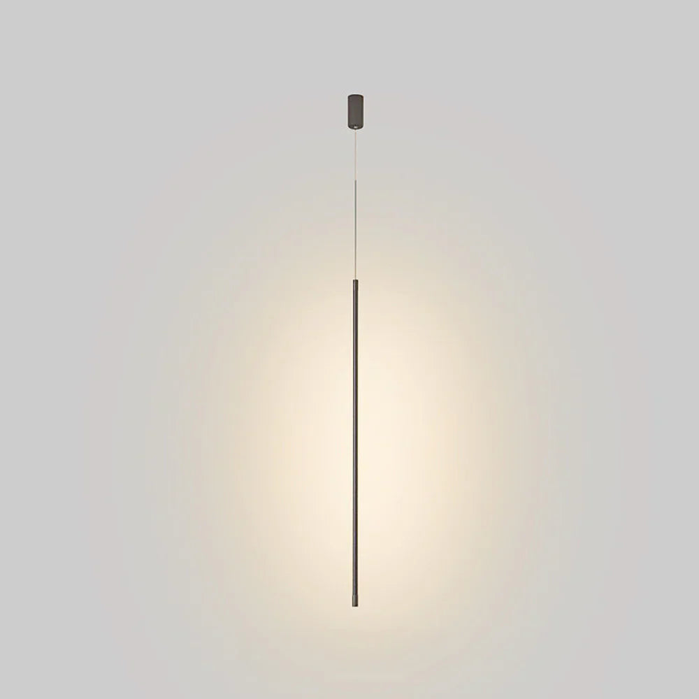 Suspension LED Longue Minimaliste en Aluminium – Lampe Moderne et Élégante