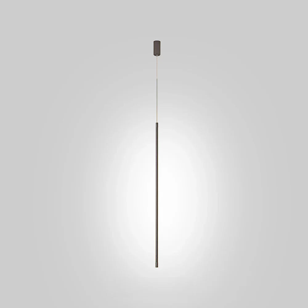 Suspension LED Longue Minimaliste en Aluminium – Lampe Moderne et Élégante