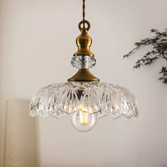 Suspension Murale Mini-Kücheninsel en Verre et Métal – Style Rétro Élégant