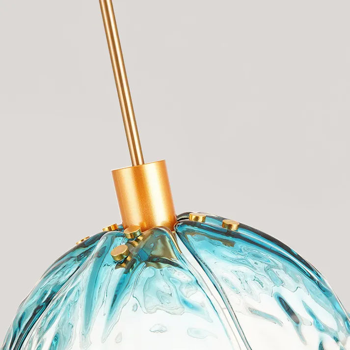 Suspension Fleurie Créative pour Table de Nuit – Éclairage Élégant en Verre pour Chambre et Salon