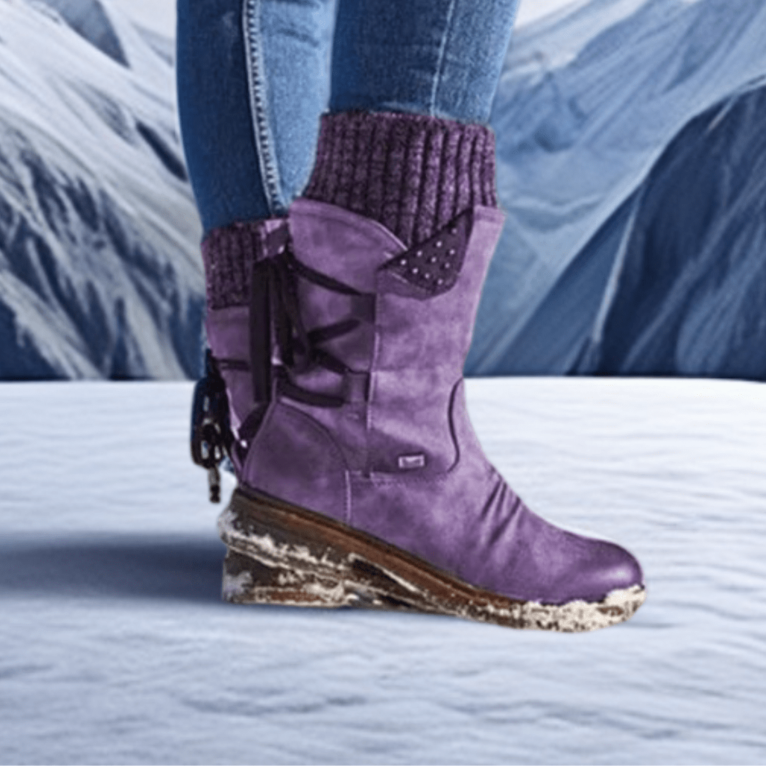Bottes Orthopédiques PosturaBoots – Confort Hiver, Correction de Posture, Semelle Antidérapante