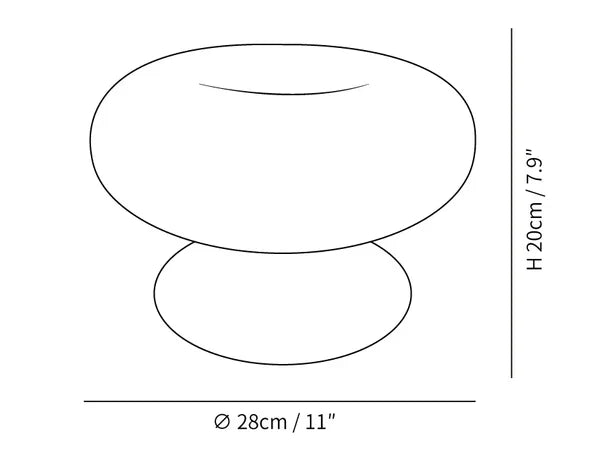 Lampe de Table Donut – Design Unique et Éclairage Doux pour une Ambiance Accueillante