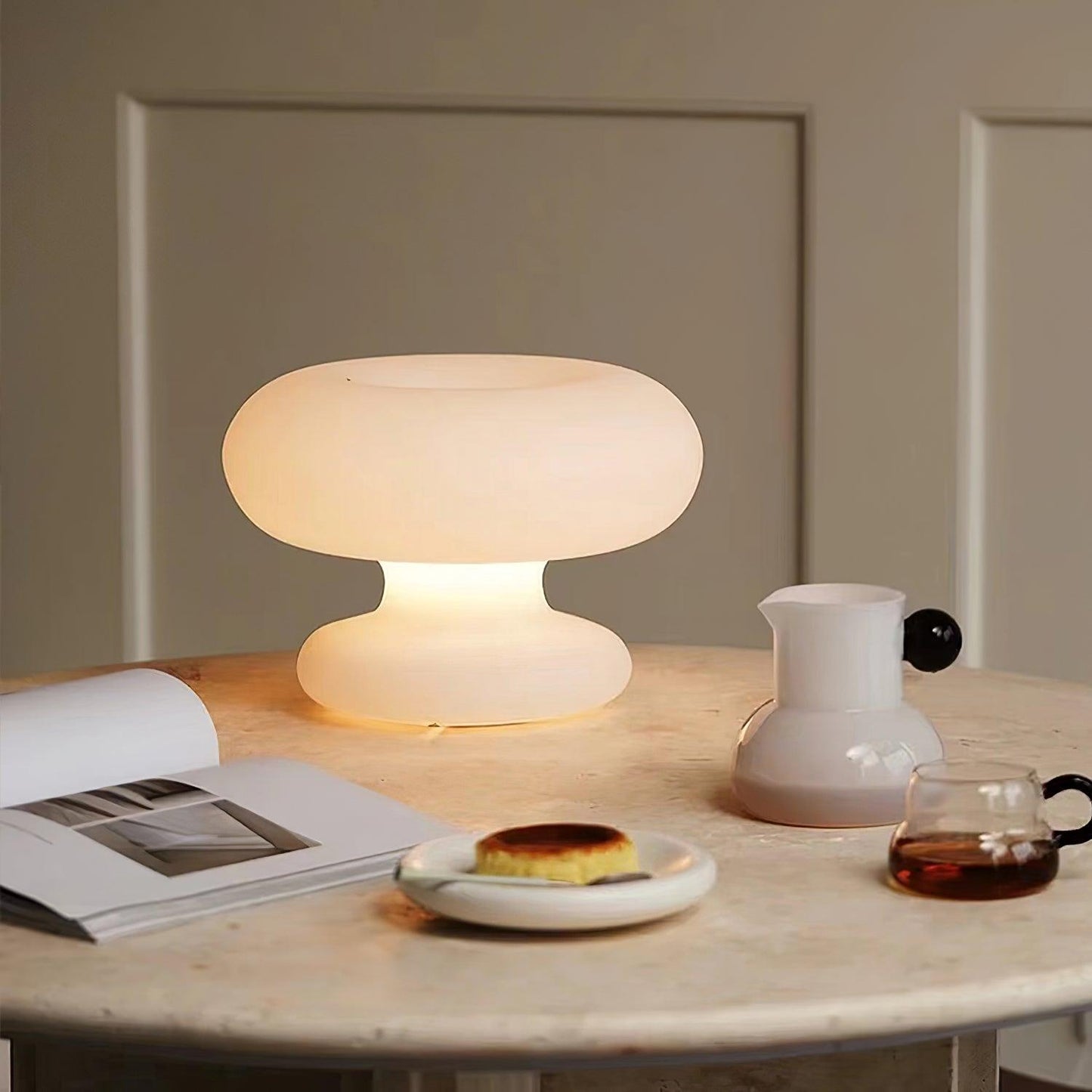 Lampe de Table Donut – Design Unique et Éclairage Doux pour une Ambiance Accueillante