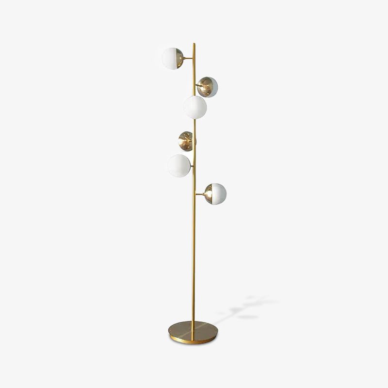 Lampe Arbre LED Doppler – Élégance Moderne avec Boules en Verre
