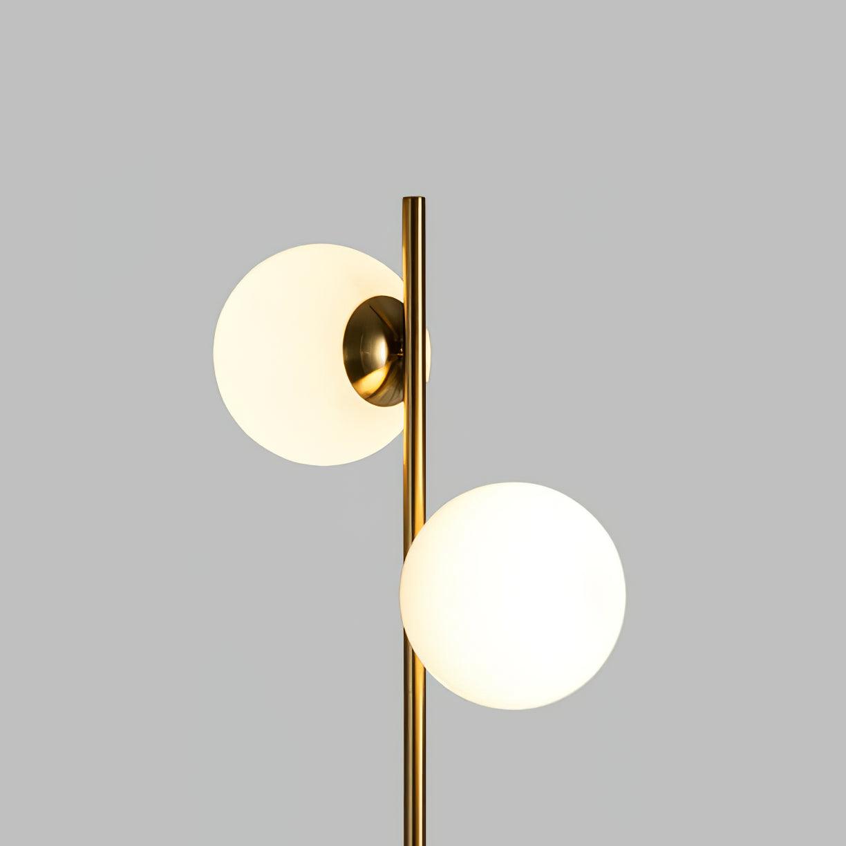 Lampe Arbre LED Doppler – Élégance Moderne avec Boules en Verre