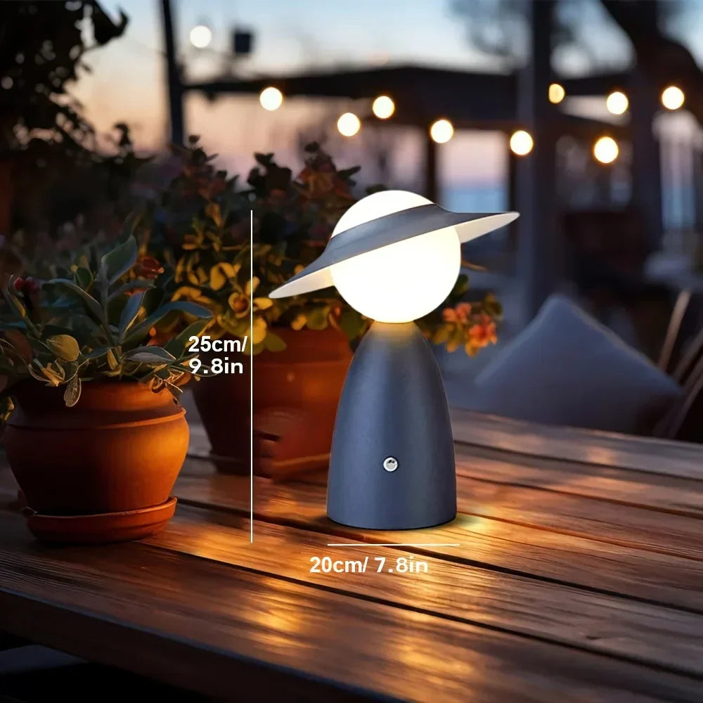 Lampe à Chargement Sans Fil TouchBright – Éclairage LED Moderne avec Chargeur Intégré