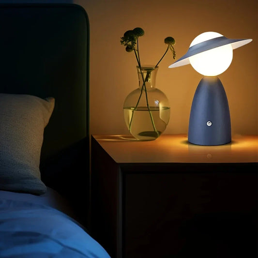 Lampe à Chargement Sans Fil TouchBright – Éclairage LED Moderne avec Chargeur Intégré