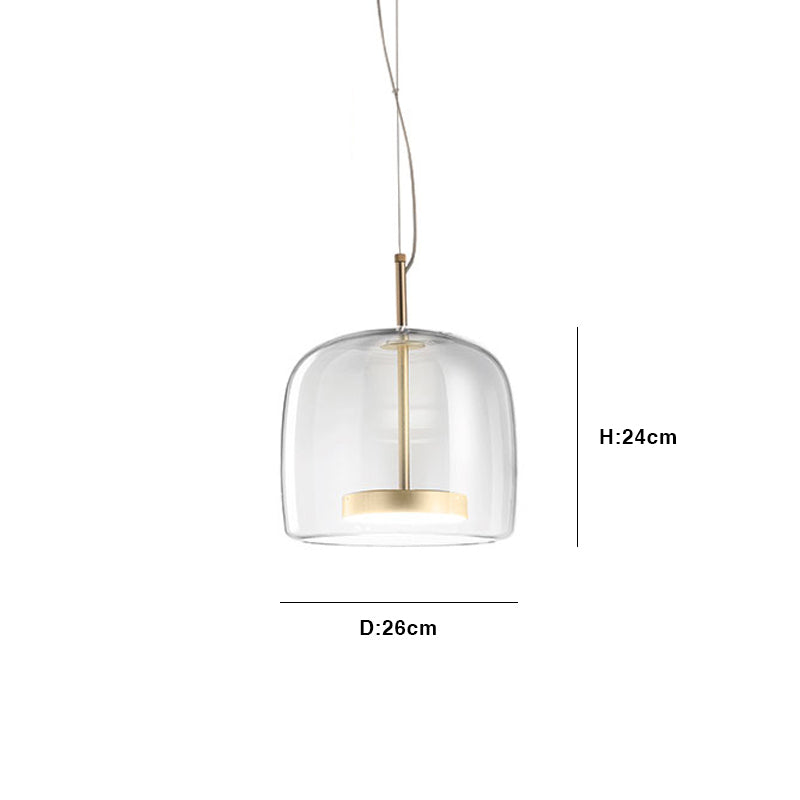 Éclairez votre espace avec la Lampe Pendante Hotel Glass – Élégance et style intemporel pour votre intérieur
