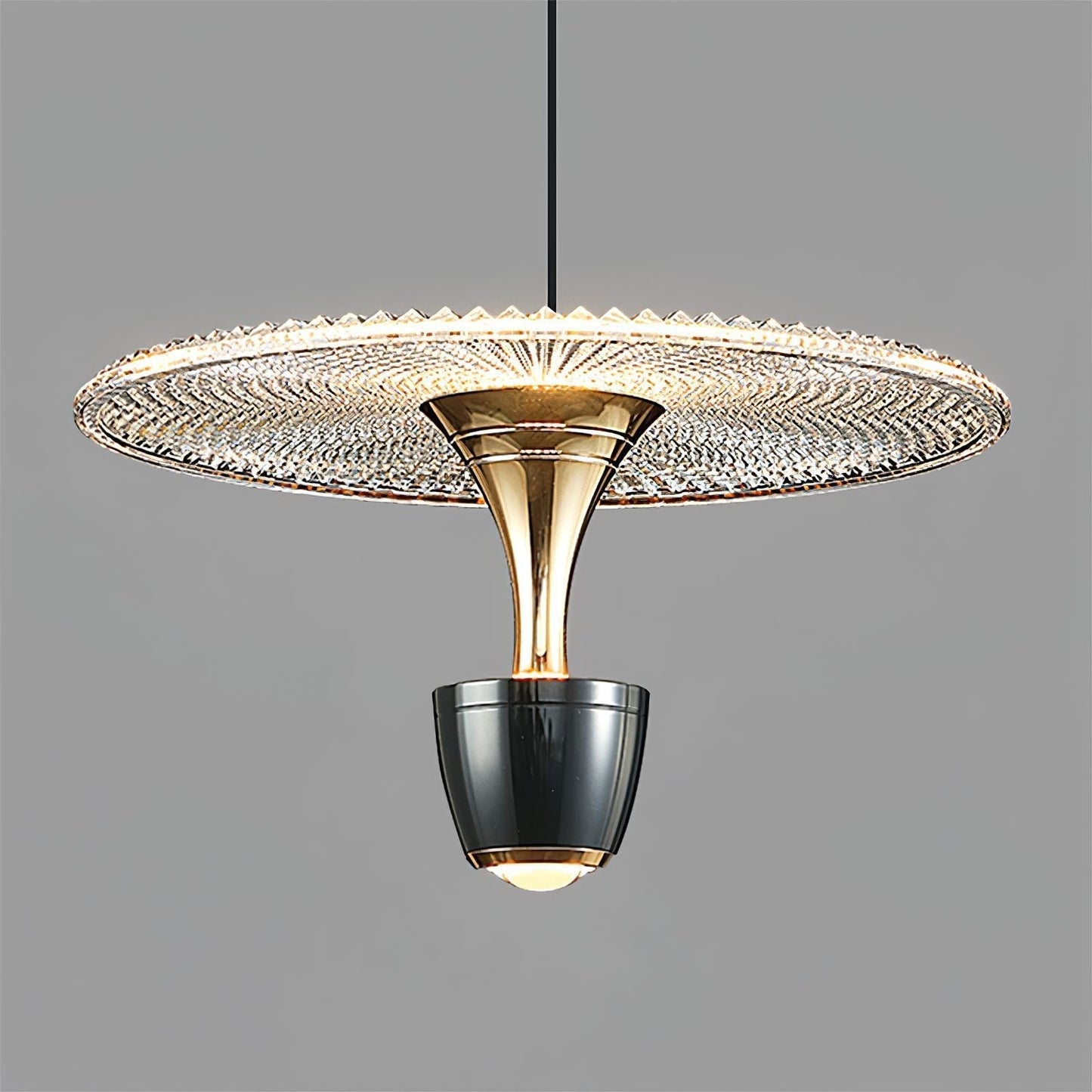 Suspension LED Moderne en Forme de Disque – Lampe Élégante pour Salon et Cuisine