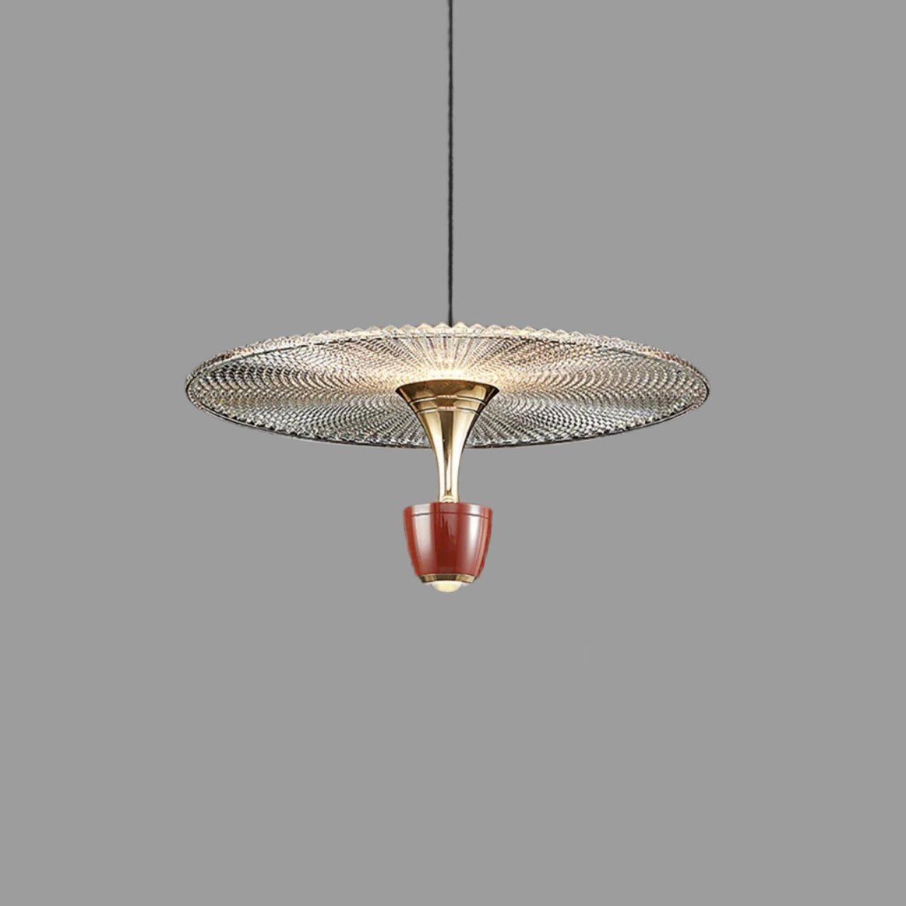 Suspension LED Moderne en Forme de Disque – Lampe Élégante pour Salon et Cuisine