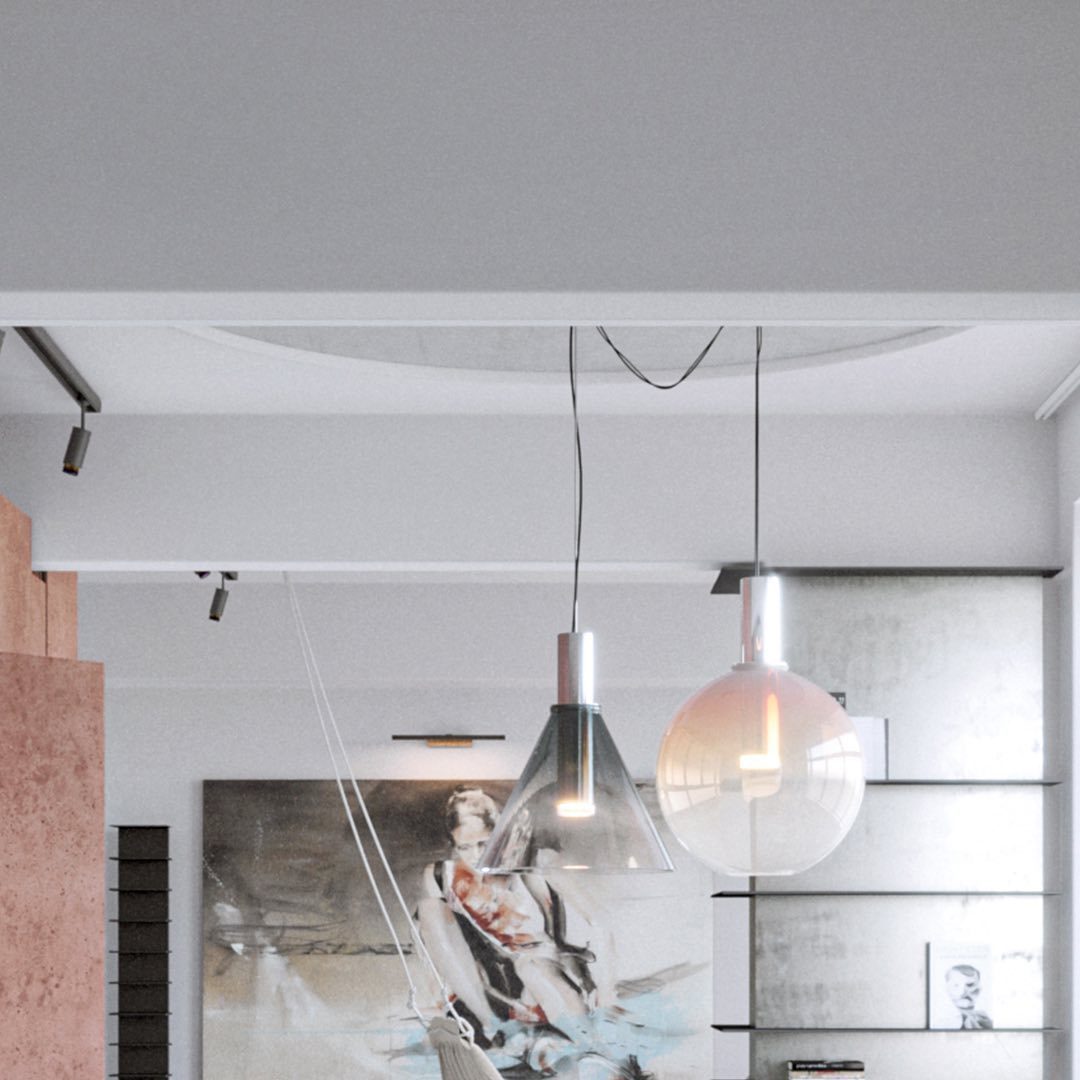 Lampe Suspendue Collection Isabel - Élégance et Lumière Douce pour Votre Chambre