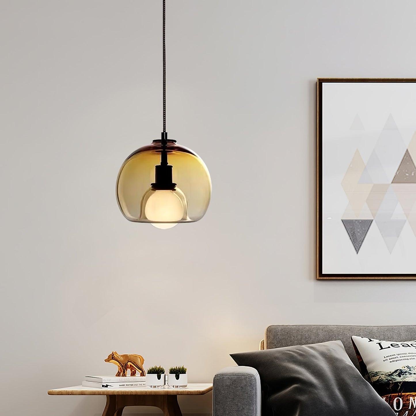 Lampe Suspendue Eres - Design Minimaliste avec Éclairage LED Diffus pour Espaces Modernes