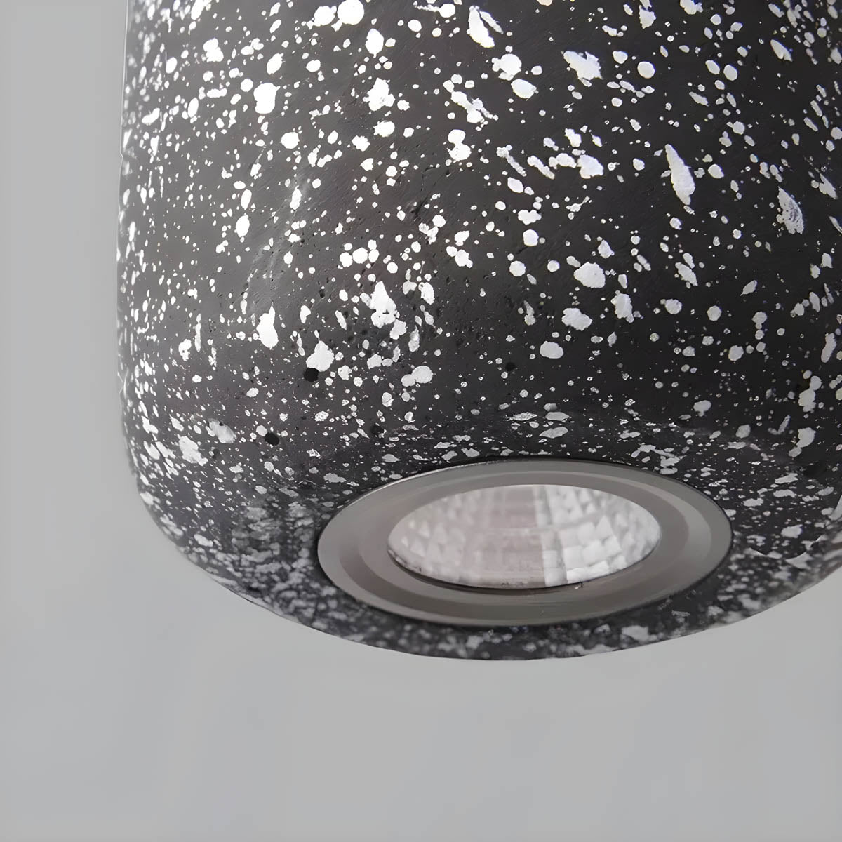Lampe Pendante Ferro Industrielle en Zement et Verre - Éclairage Moderne pour Intérieur