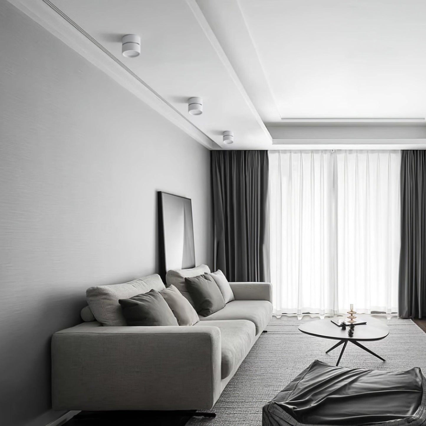 Plafonnier LED Savvina Surface – Lampe de Plafond Moderne et Réglable pour Intérieur