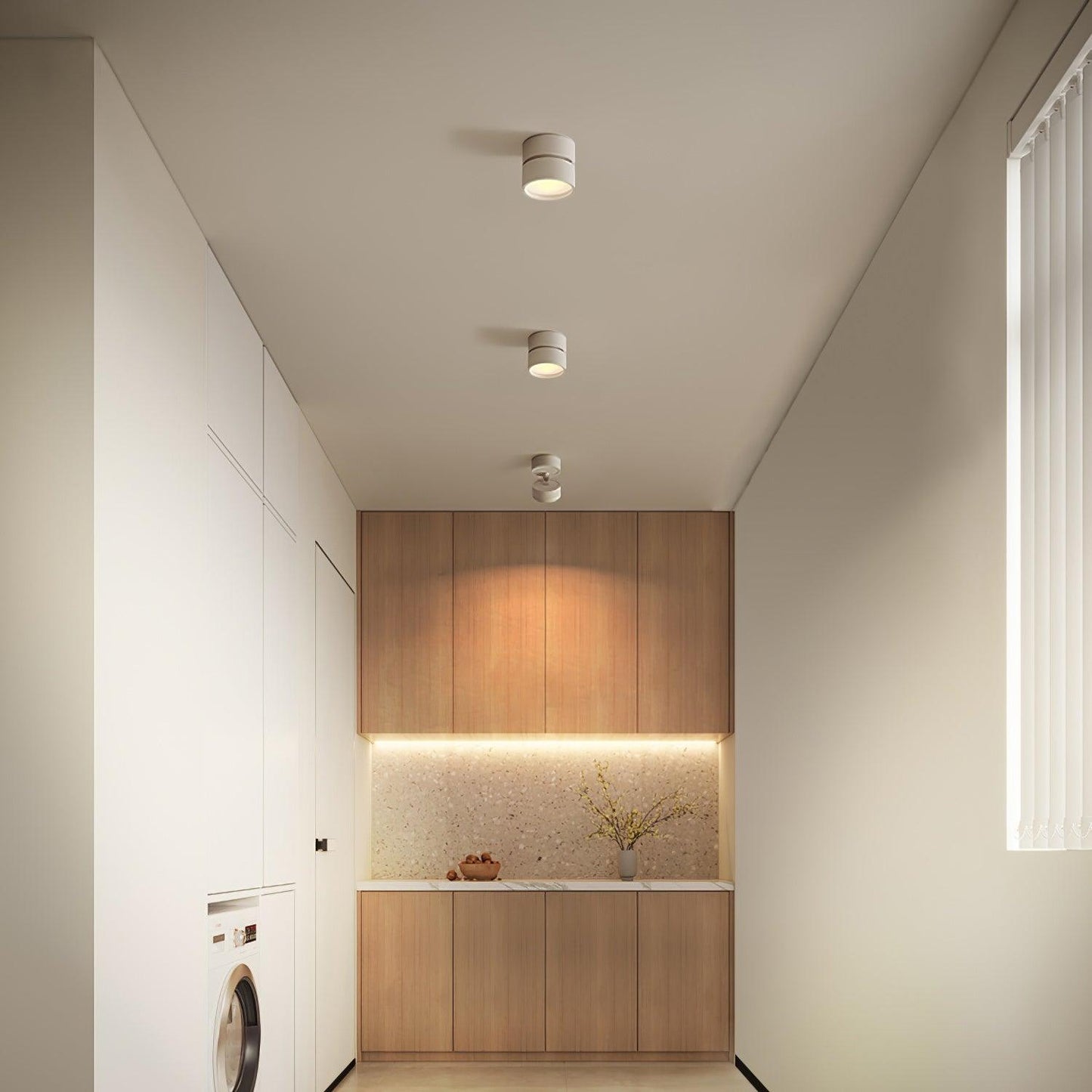 Lampe Plafonnier Surface LED Réglable - Éclairage Moderne pour Œuvres d'Art