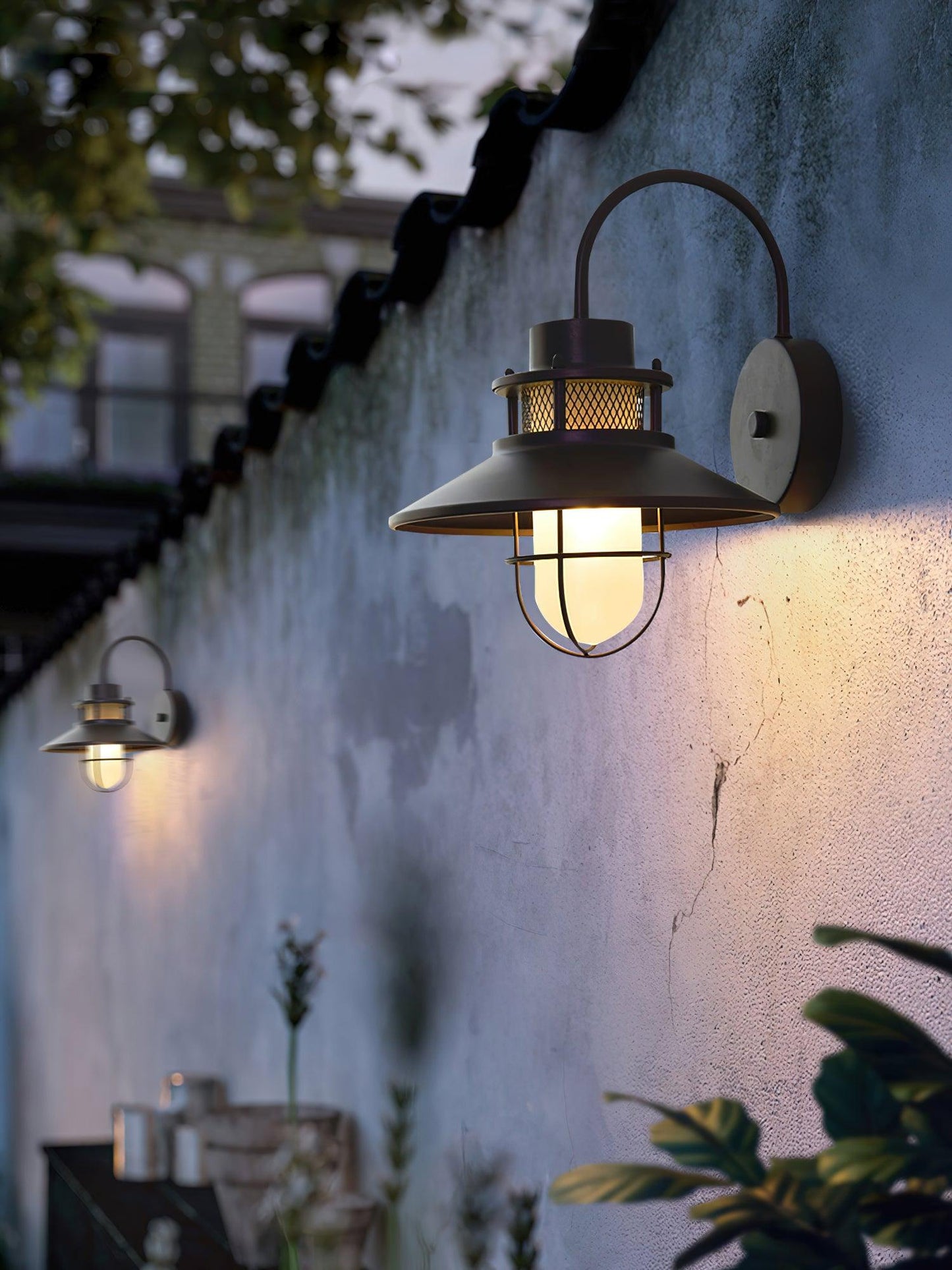 Lampe Extérieure Felix Industrielle LED - Éclairage Résistant aux Intempéries pour Terrasse