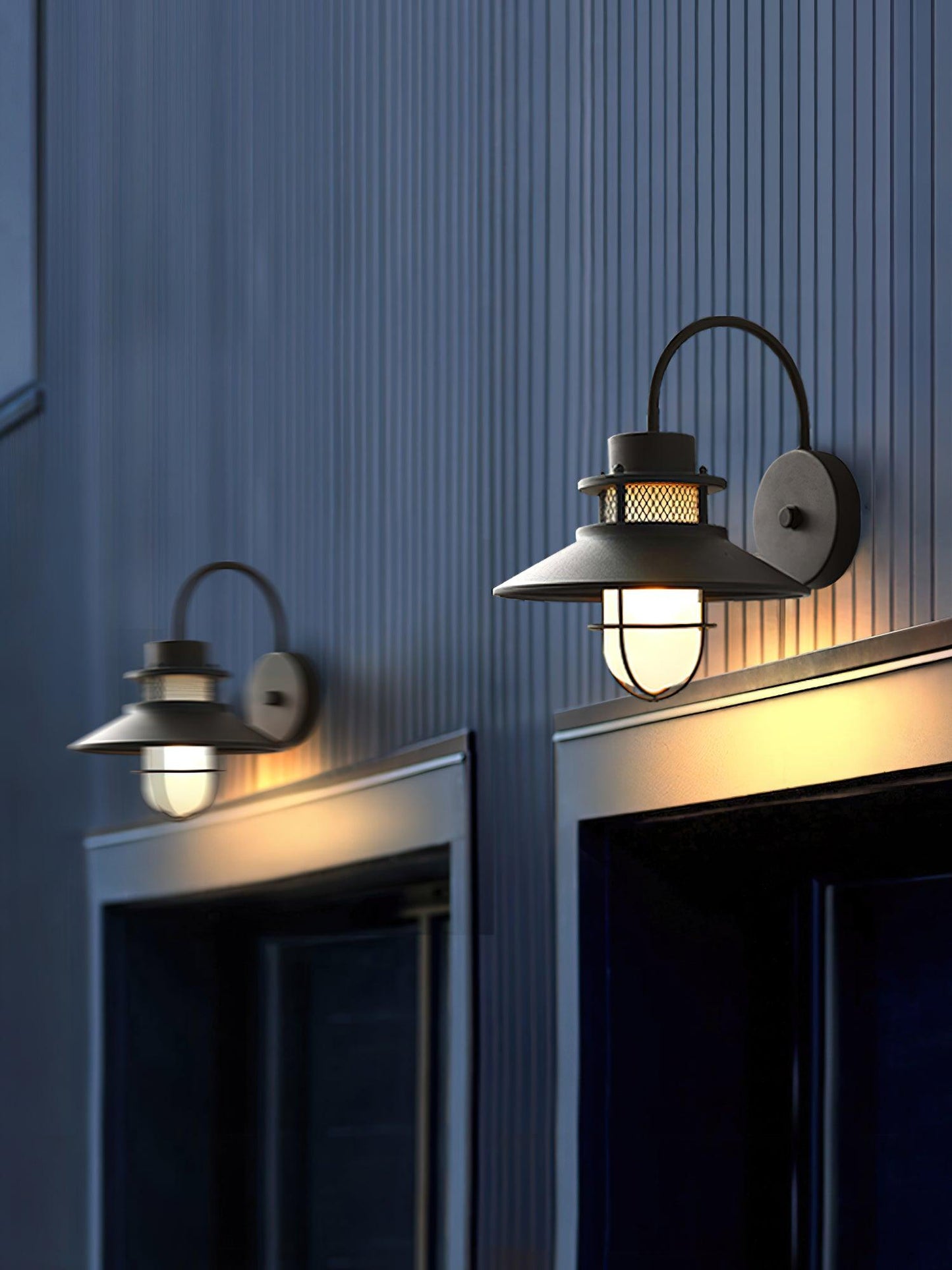 Lampe Extérieure Felix Industrielle LED - Éclairage Résistant aux Intempéries pour Terrasse