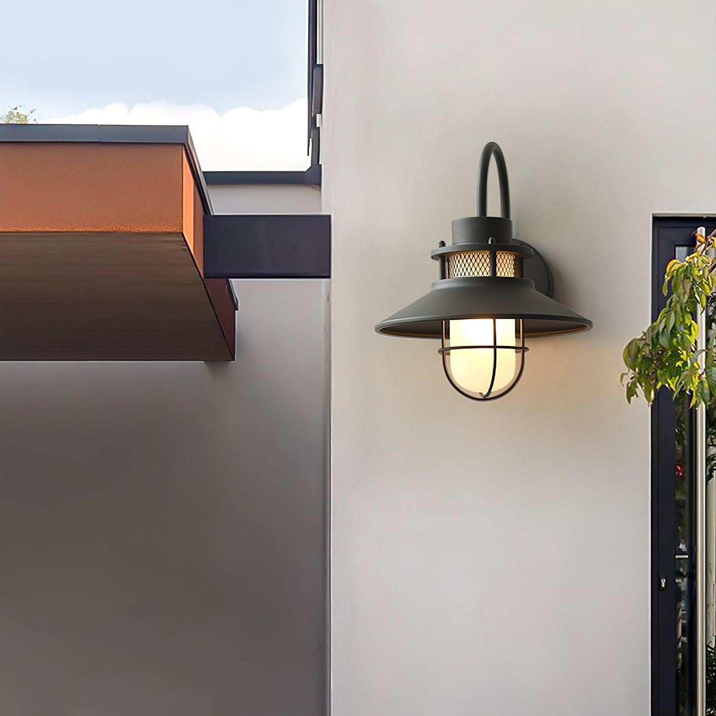 Lampe Extérieure Felix Industrielle LED - Éclairage Résistant aux Intempéries pour Terrasse