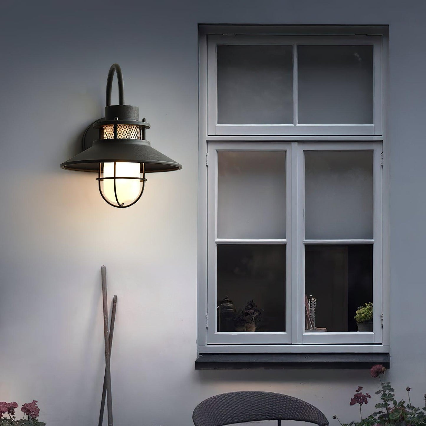 Lampe Extérieure Felix Industrielle LED - Éclairage Résistant aux Intempéries pour Terrasse