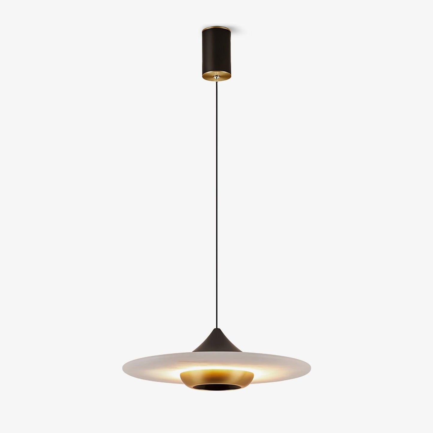 Suspension MarbleGlow – Design Moderne & Éclairage LED Intégré