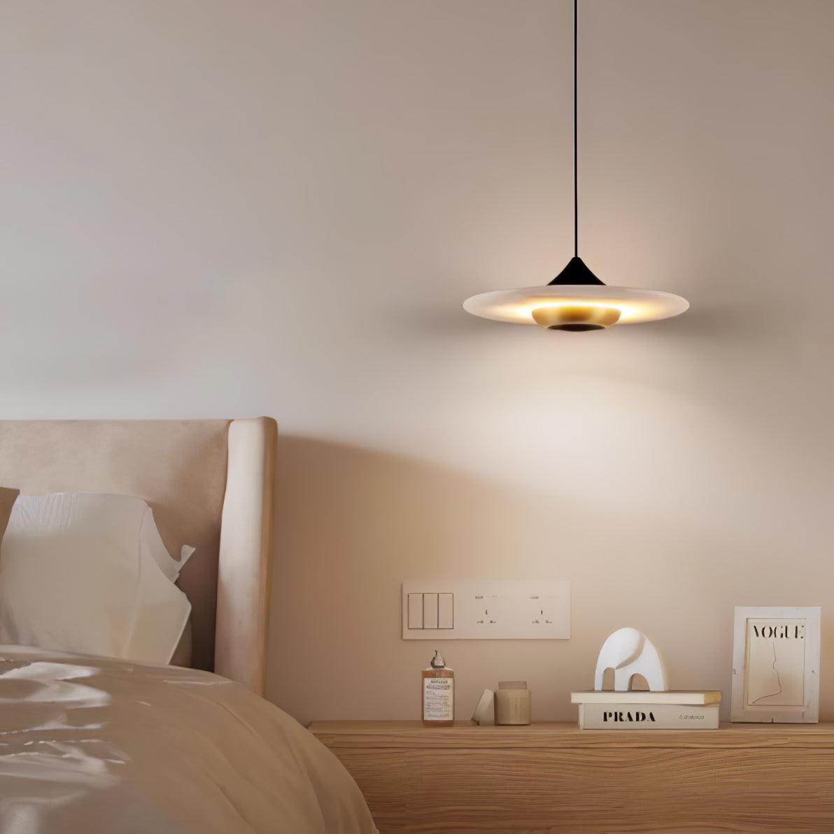 Suspension MarbleGlow – Design Moderne & Éclairage LED Intégré
