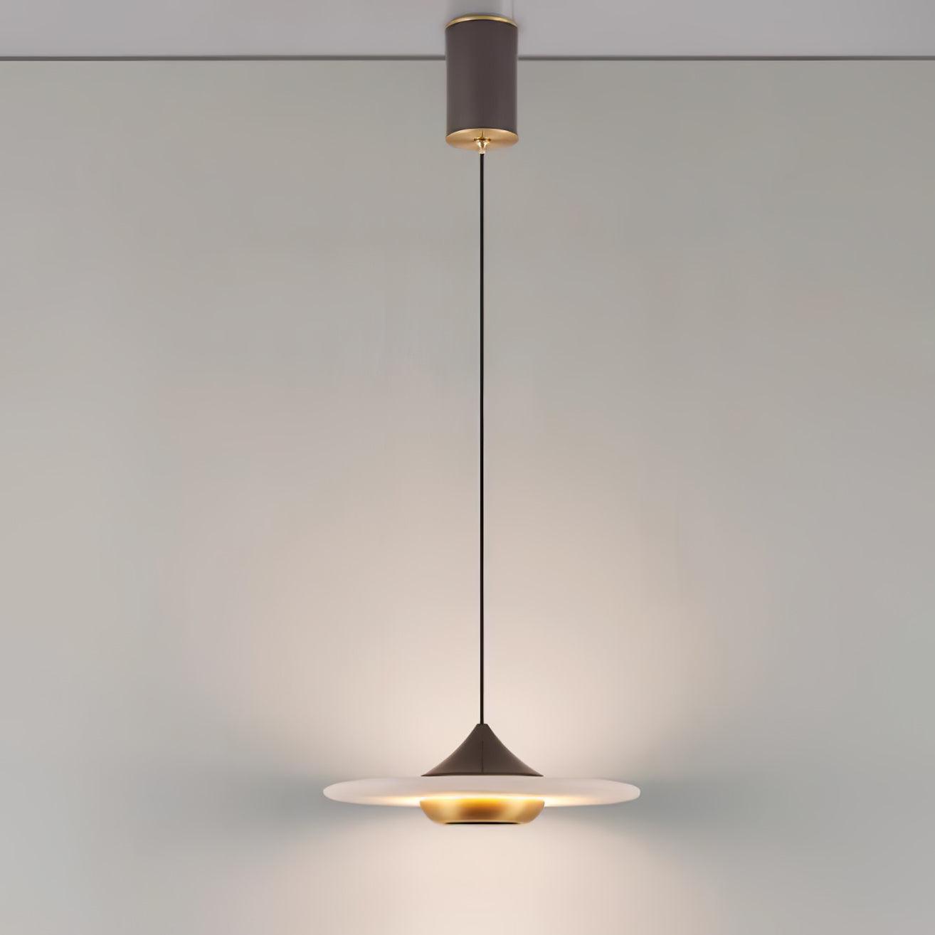 Suspension MarbleGlow – Design Moderne & Éclairage LED Intégré