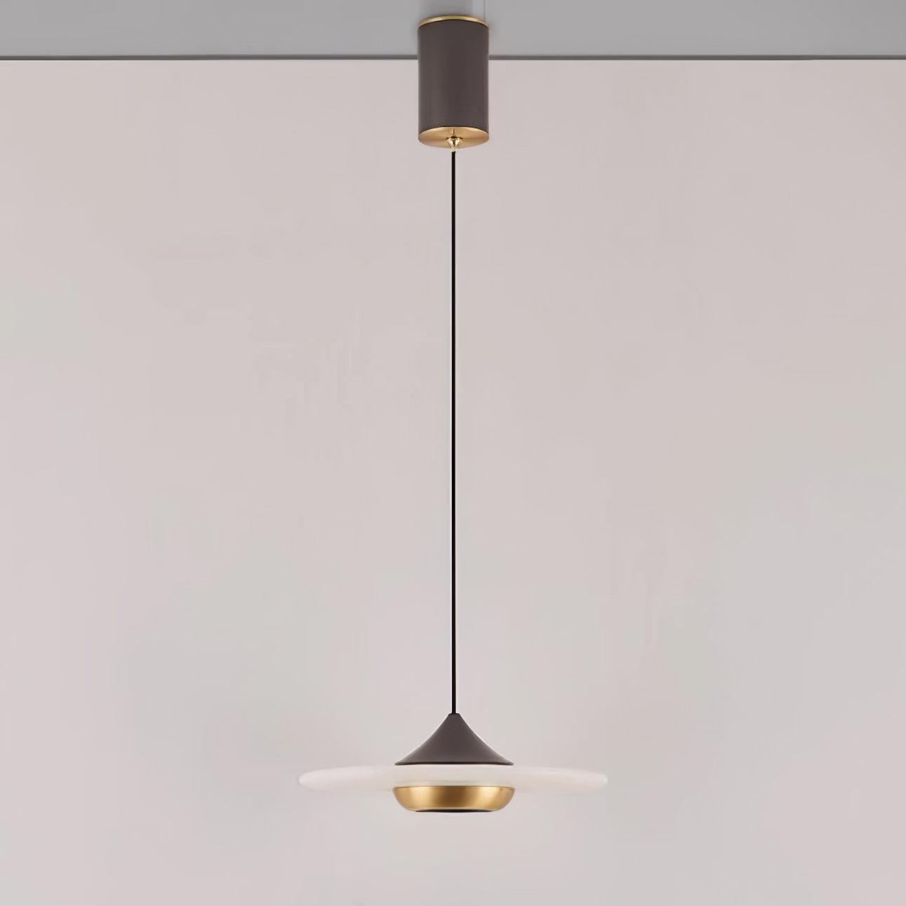 Suspension MarbleGlow – Design Moderne & Éclairage LED Intégré