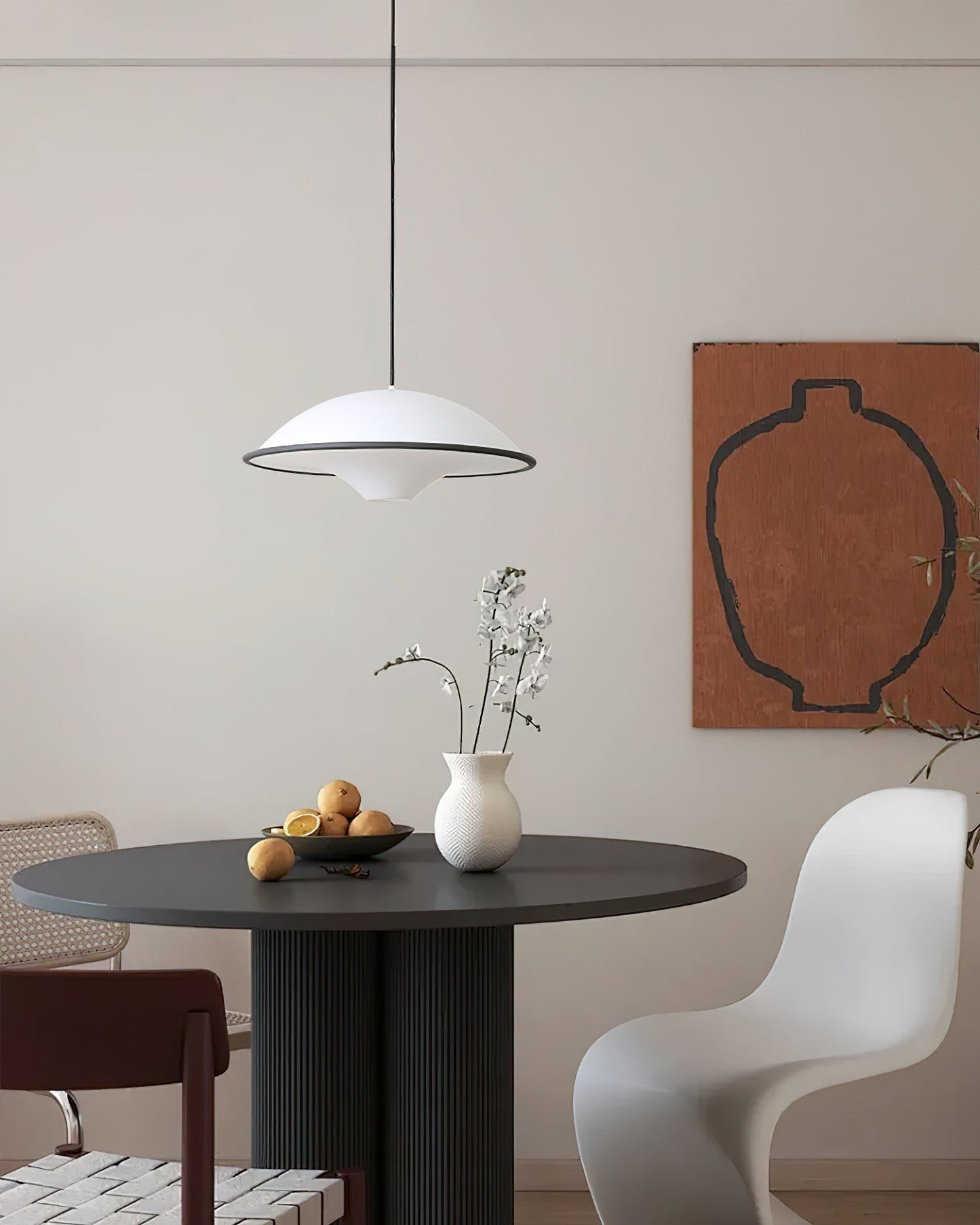 Suspension Moderne Fontana - Lampe LED Minimaliste Inspirée des UFOs