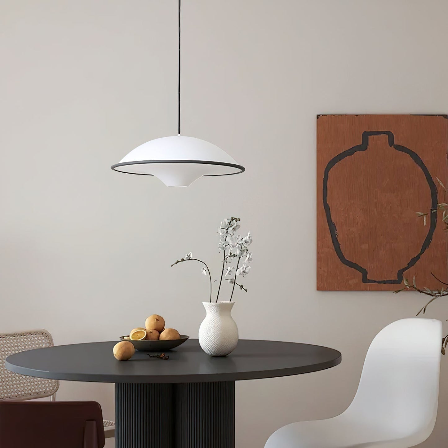 Suspension Moderne Fontana - Lampe LED Minimaliste Inspirée des UFOs