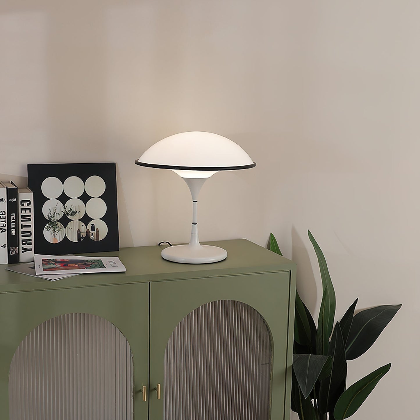 Lampe de Table Fontana - Design Moderne et Rétro avec Éclairage LED