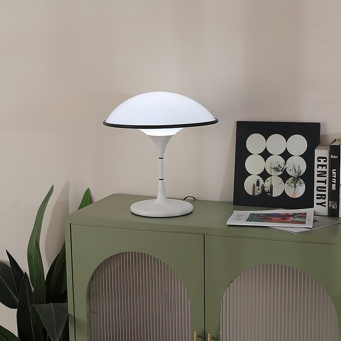 Lampe de Table Fontana - Design Moderne et Rétro avec Éclairage LED