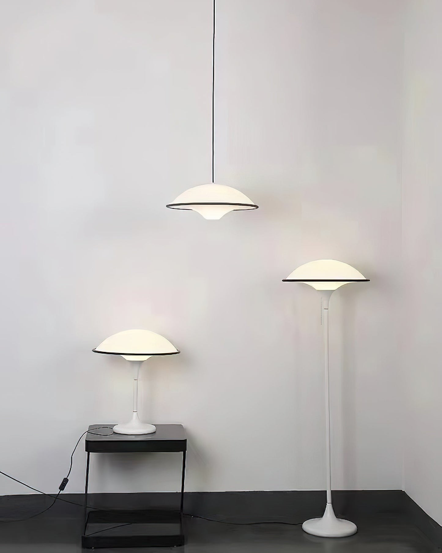 Lampe de Table Fontana - Design Moderne et Rétro avec Éclairage LED