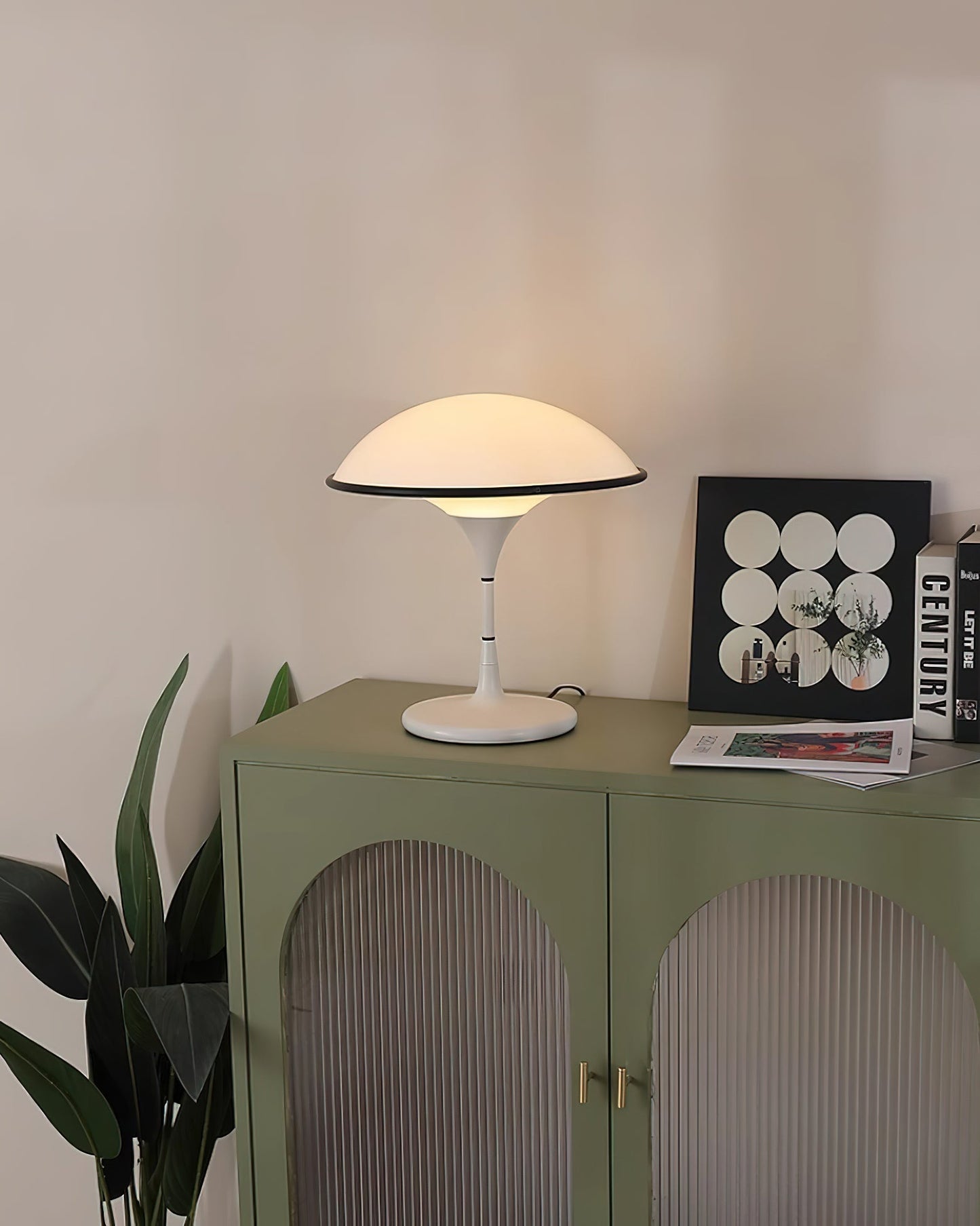 Lampe de Table Fontana - Design Moderne et Rétro avec Éclairage LED
