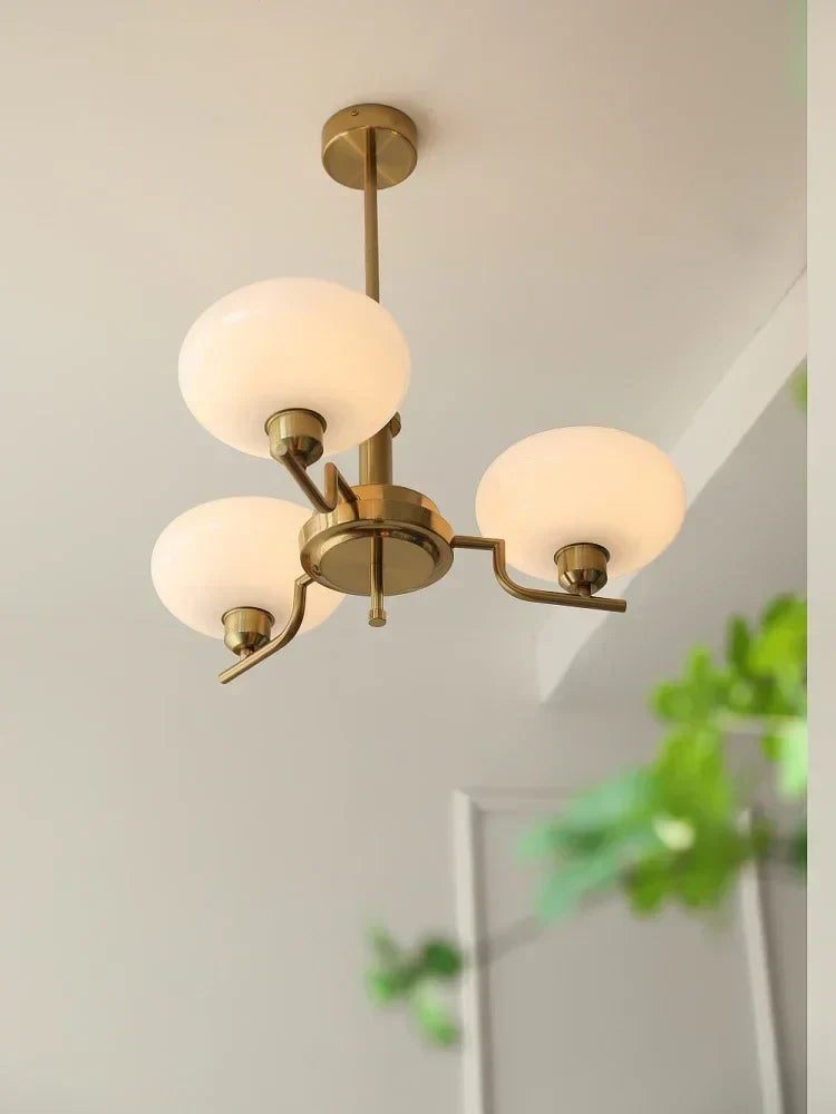 Lampe Plafonnier Bauhaus Médiéval – Lustre Élégant au Design Moderne et Rétro Nordique