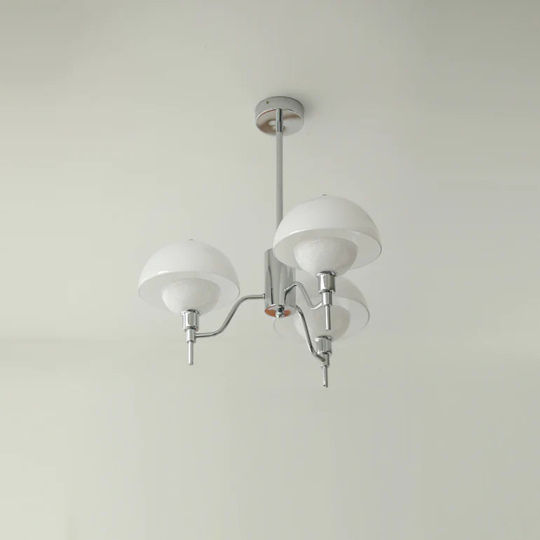 Lustre French Bubble Cream - Élégance Française en Cristal et Verre