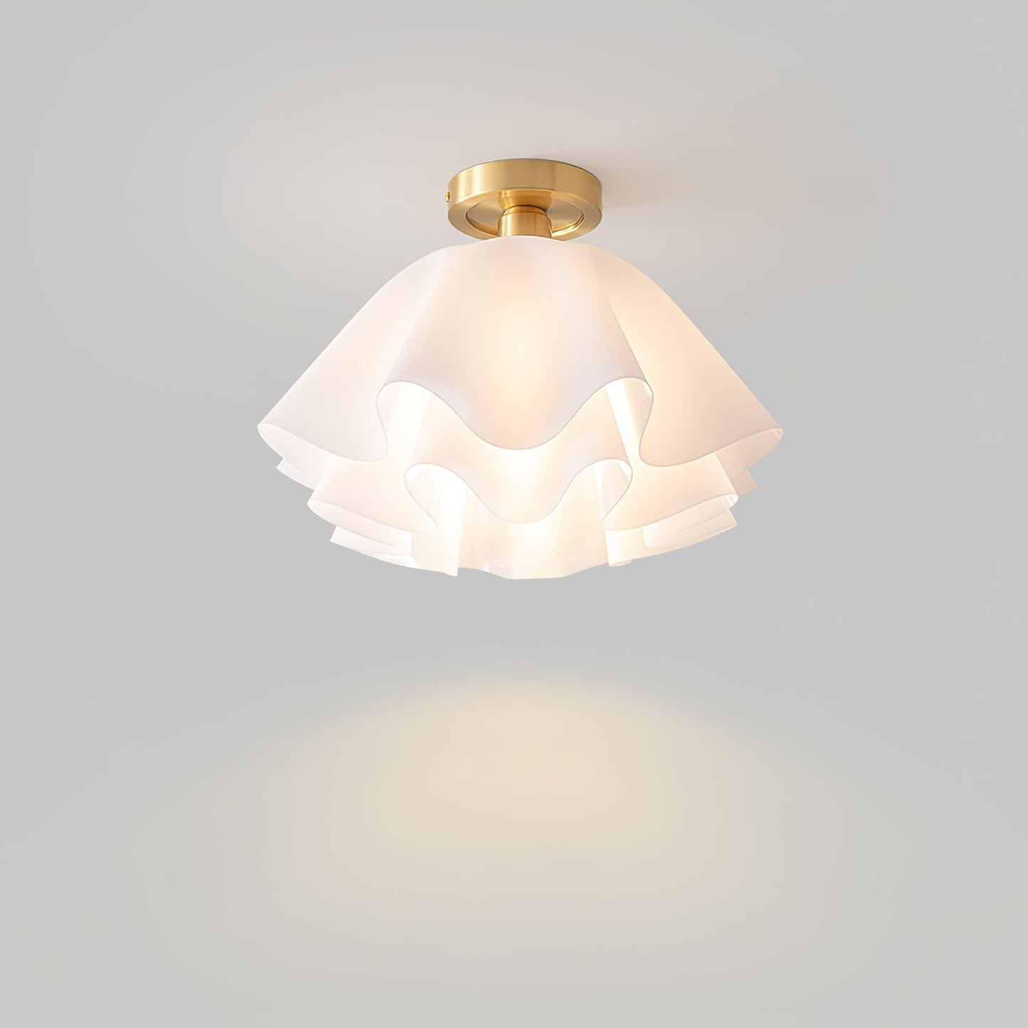 Plafonnier Moderne en Cuivre - Design Élégant et Raffiné pour Votre Intérieur