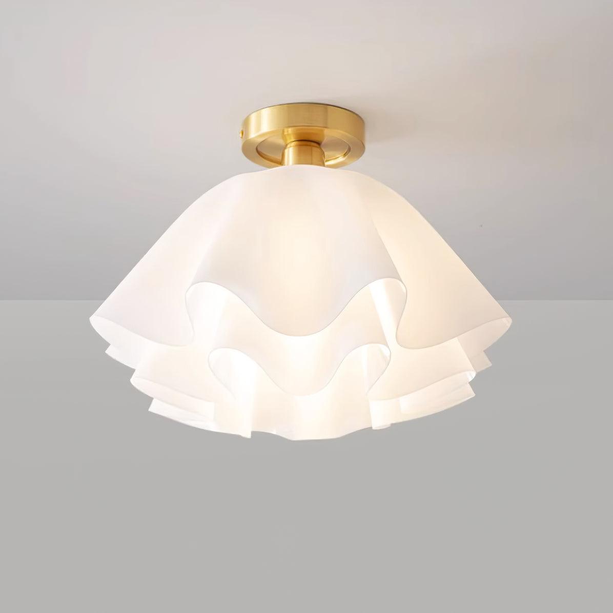 Plafonnier Moderne en Cuivre - Design Élégant et Raffiné pour Votre Intérieur