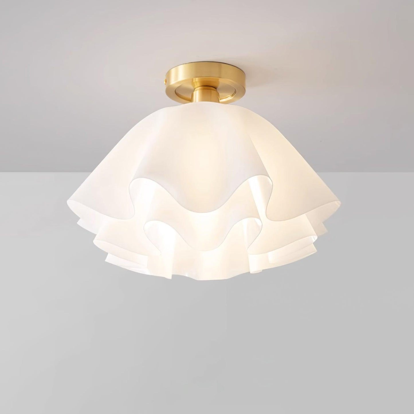 Plafonnier Moderne en Cuivre - Design Élégant et Raffiné pour Votre Intérieur