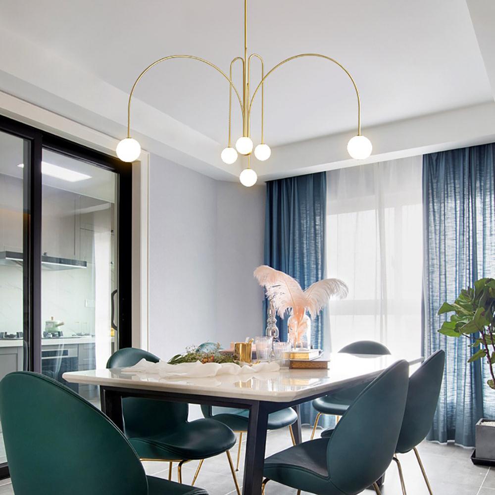 Suspension Gran Finale - Luminaire Élégant en Métal et Verre avec Design Audacieux
