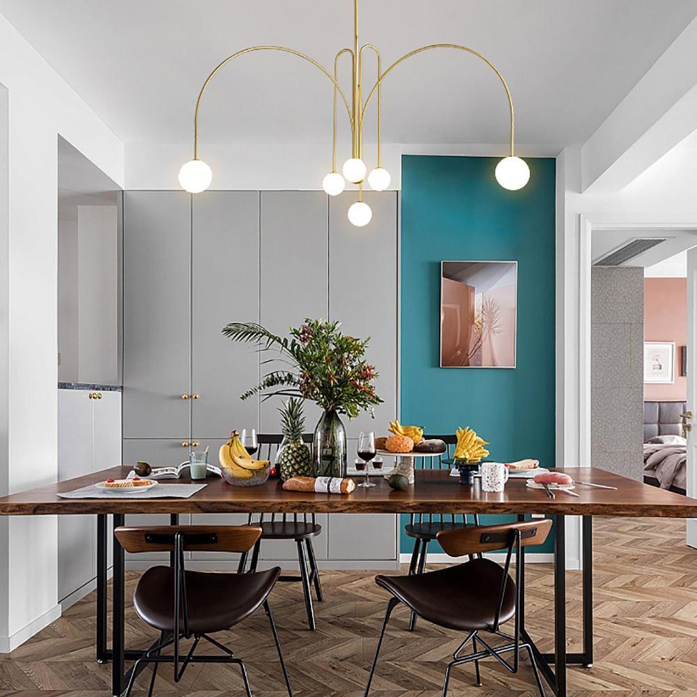 Suspension Gran Finale - Luminaire Élégant en Métal et Verre avec Design Audacieux