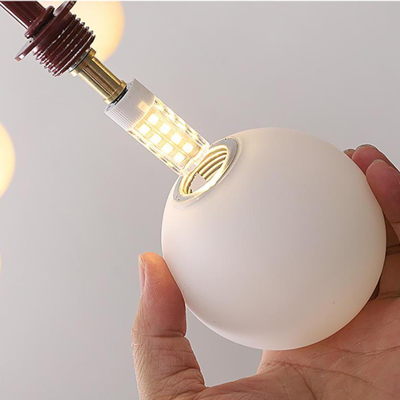 Suspension Gran Finale - Luminaire Élégant en Métal et Verre avec Design Audacieux
