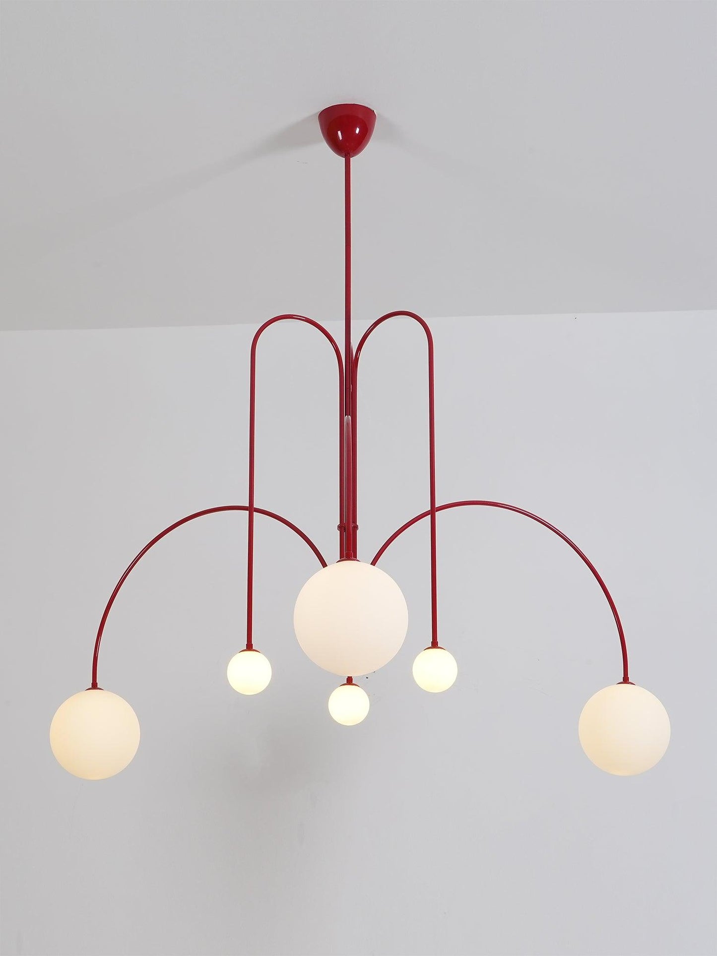 Suspension Gran Finale - Luminaire Élégant en Métal et Verre avec Design Audacieux