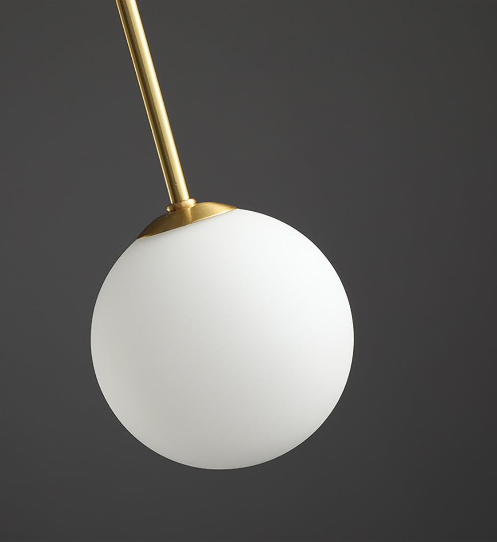 Suspension Gran Finale - Luminaire Élégant en Métal et Verre avec Design Audacieux