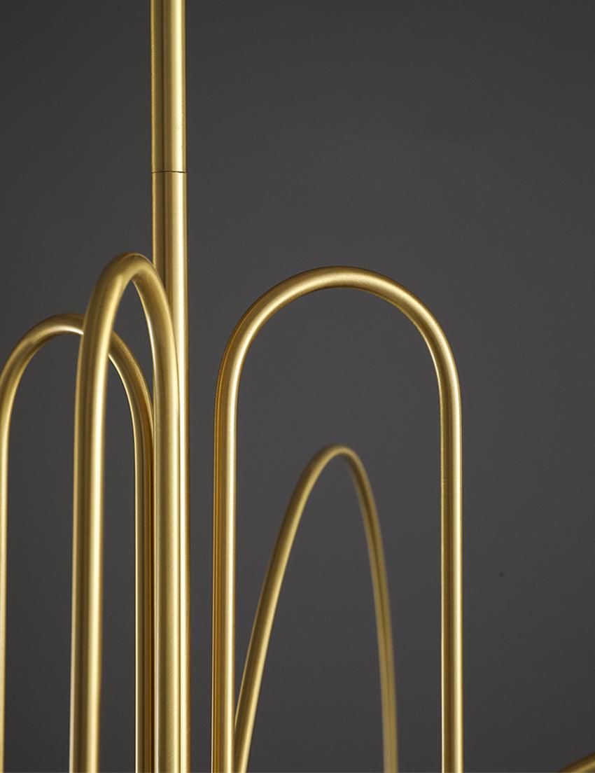 Suspension Gran Finale - Luminaire Élégant en Métal et Verre avec Design Audacieux