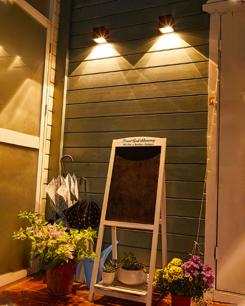 GlowBeam – Applique Murale Extérieure Élégante pour Éclairage d'Ambiance